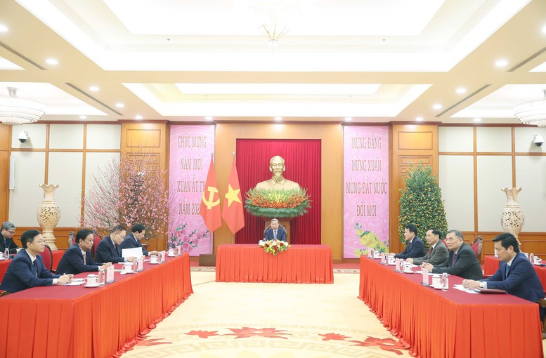 Thứ trưởng Ngoại giao Lê Thị Thu Hằng tiếp Đại sứ Armenia