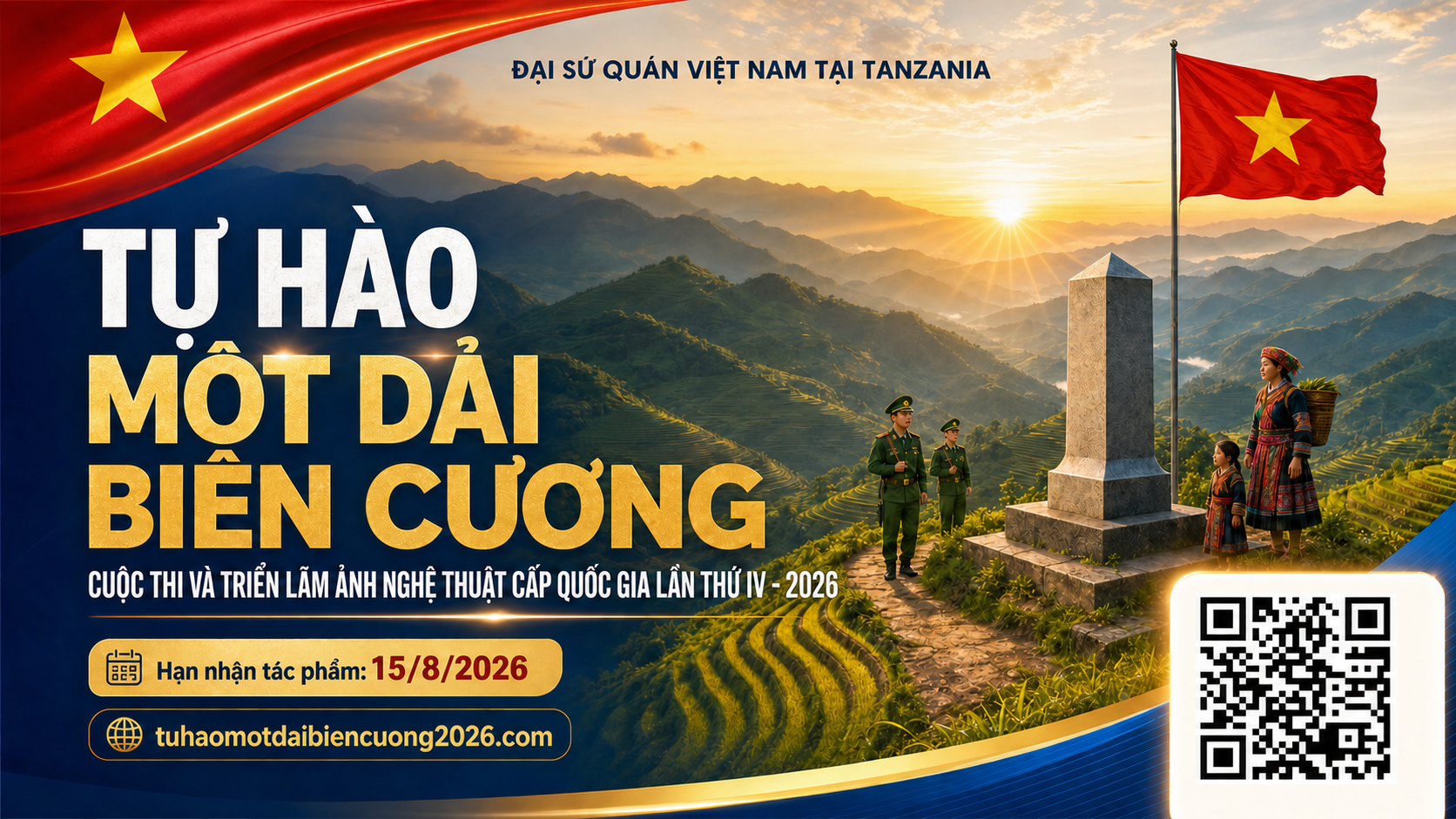 Mời tham dự Cuộc thi và Triển lãm ảnh nghệ thuật cấp quốc gia “Tự hào một dải biên cương” lần thứ IV